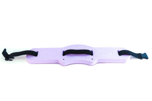AquaJogger® Shape Belt in light purple, full width and laying flat