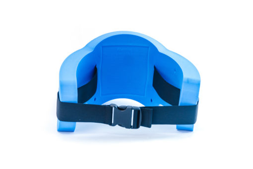 AquaJogger® Shape Pro Belt in blue, view from back
