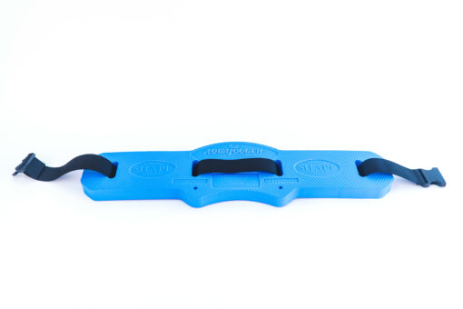 AquaJogger® Shape Belt in blue, full width and laying flat
