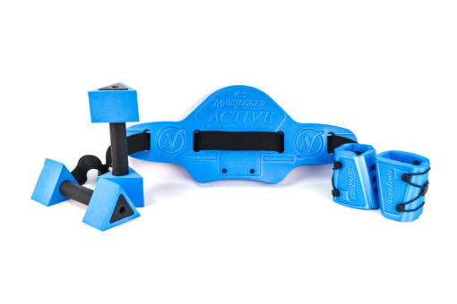 AquaJogger® Active Value Pack, includes Active Belt, ActiveBells and X-Cuffs in blue