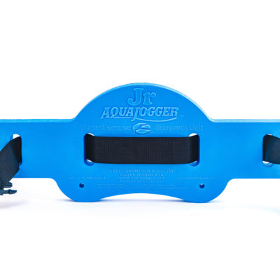 AquaJogger® Junior Belt in blue, full width, unstrapped